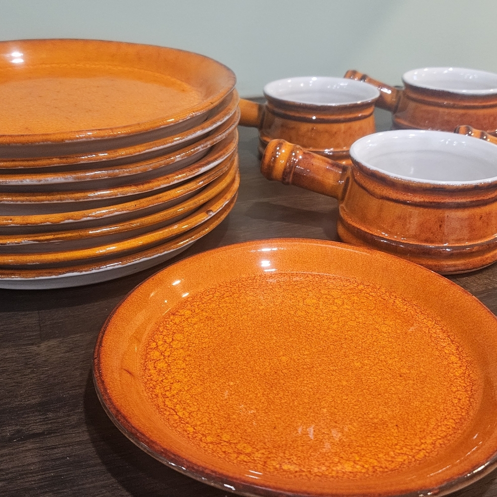 JACQUES GARNIER Ceramic Dish Set